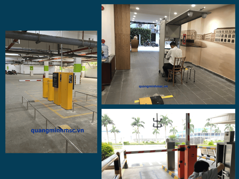 barrier tự động cho làn xe máy